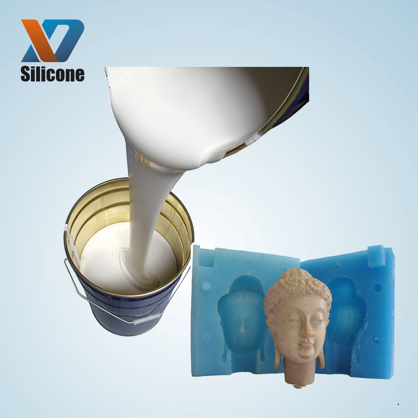 Liquid Molding Making Silicone Rubber for Cement