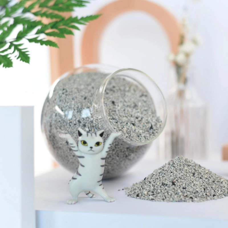 Mineral Bentonite Cat Litter Multiple Cat Use Unscented