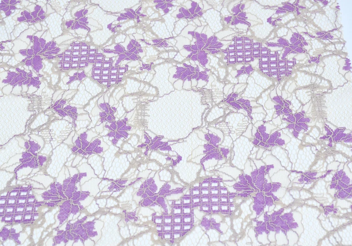 2023 Daoshu Wide Elastic Jacquard Polyester Lace Fabric Lace for Garment Accessories