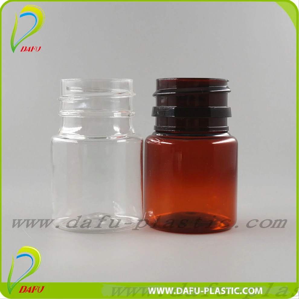 30ml Pet Plastic Pill Tablet Vitamin Bottle with Screw Cap