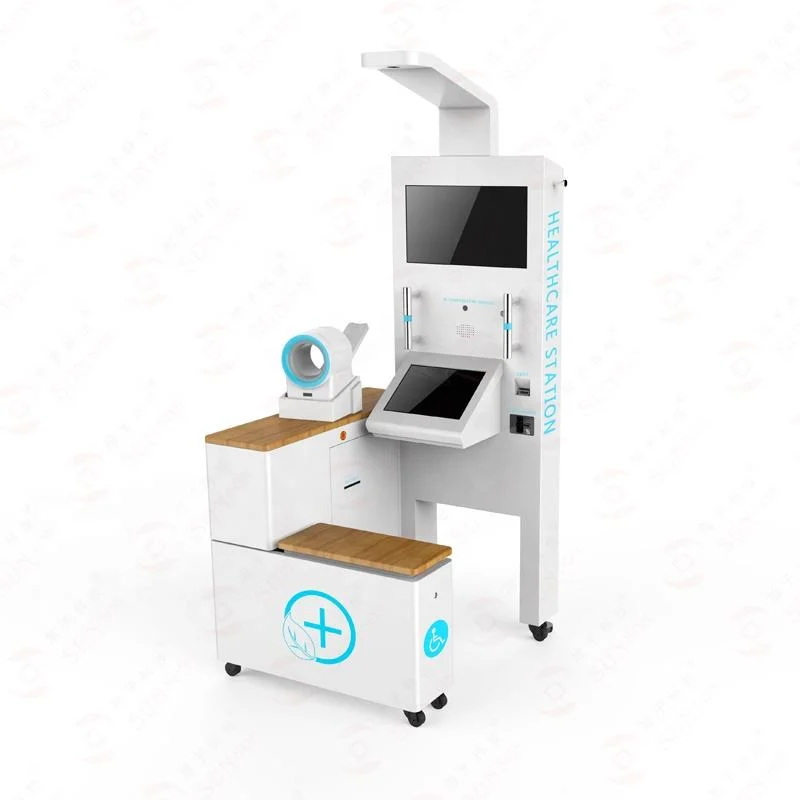 17 Inch Healthcare Check Touch Monitor Screening Kiosk for Pharmacy and Supermarket