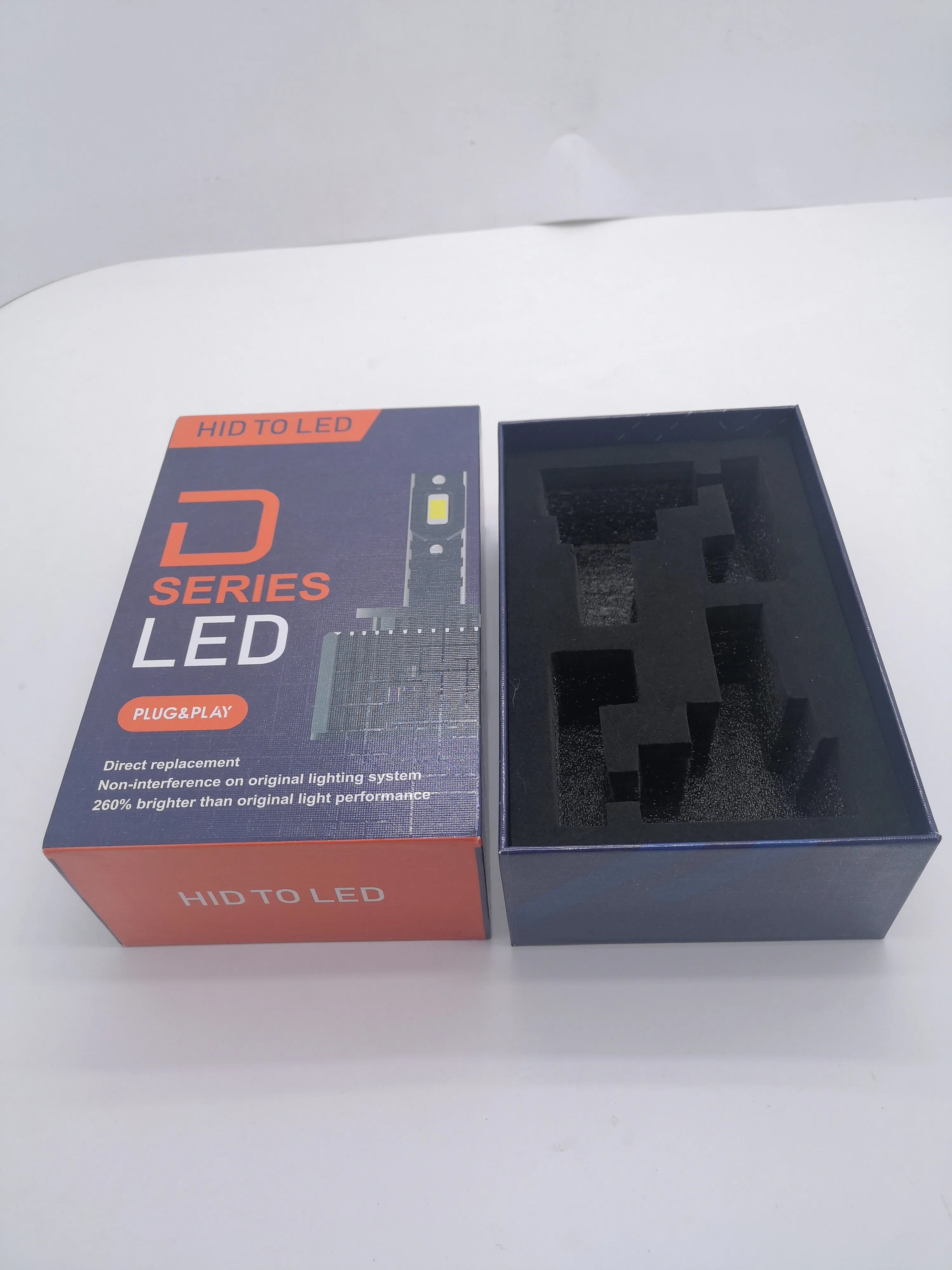 D2s d2r D4s d4r Lâmpada HID Xenon para Kit de Conversão de Lâmpada LED 3570 Csp Plug &amp; Play