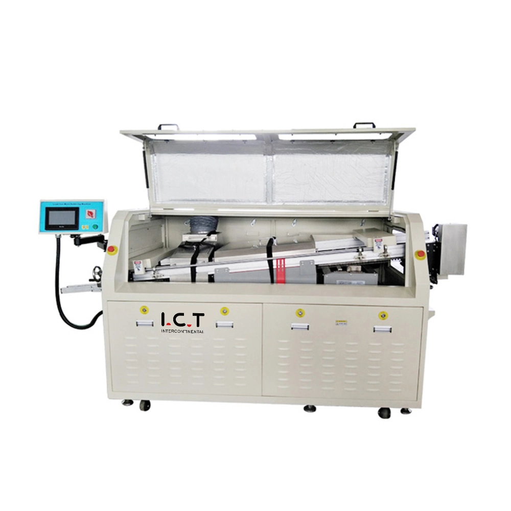 I. C. T SMT Wave Soldering Machine for PCB Production Line