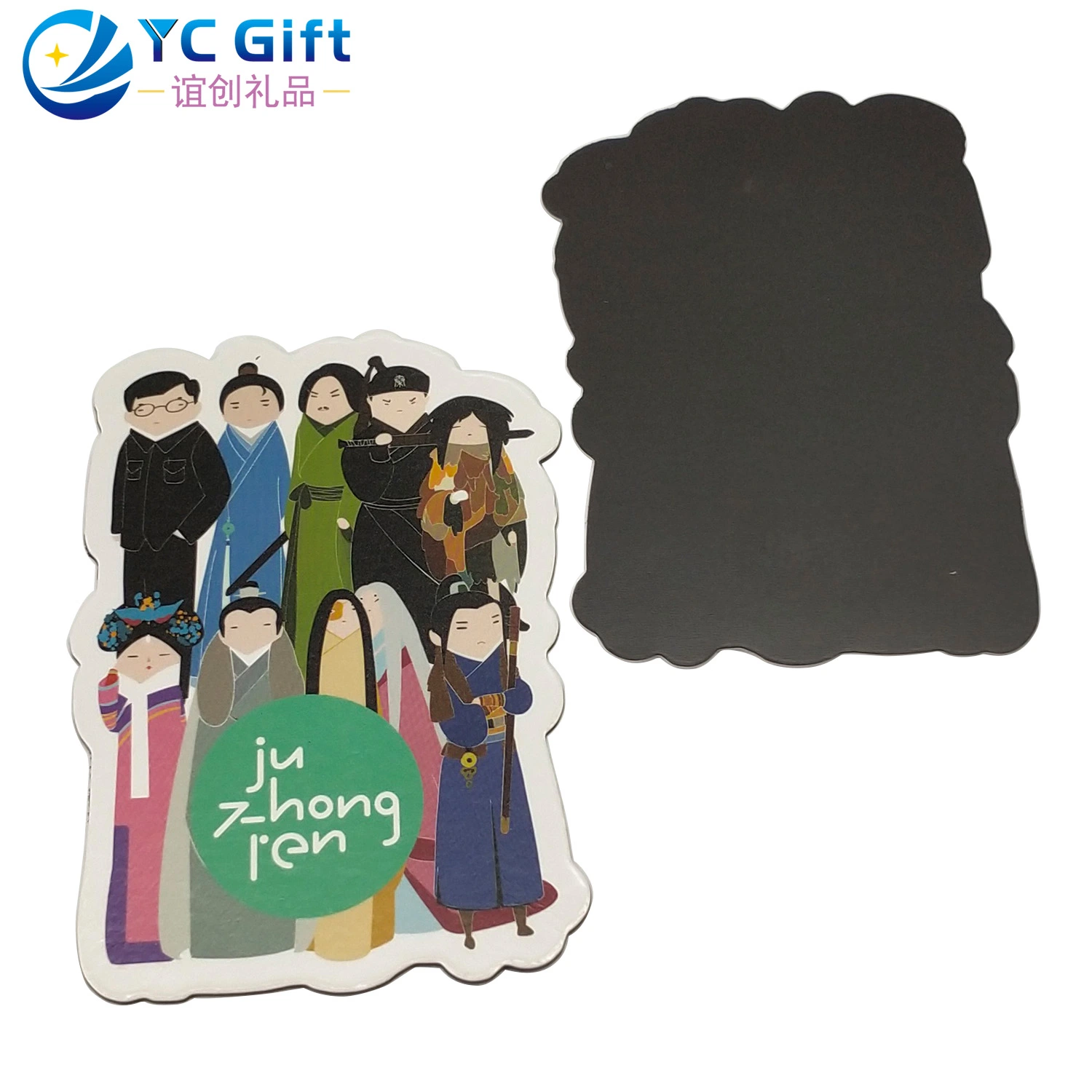 Factory Custom Fashion Home Decoration Synthetic Paper Refrigerator Magnet Personalized Logo Activity Promotional Items Fridge Magnet for Souvenir