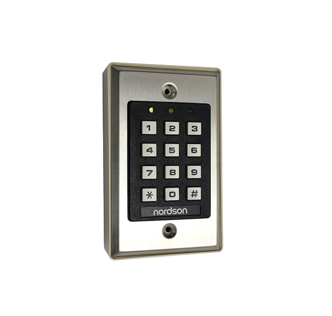 Stainless Steel Panel Single Relay Output Digital DC12V Digital Access Control Keypad