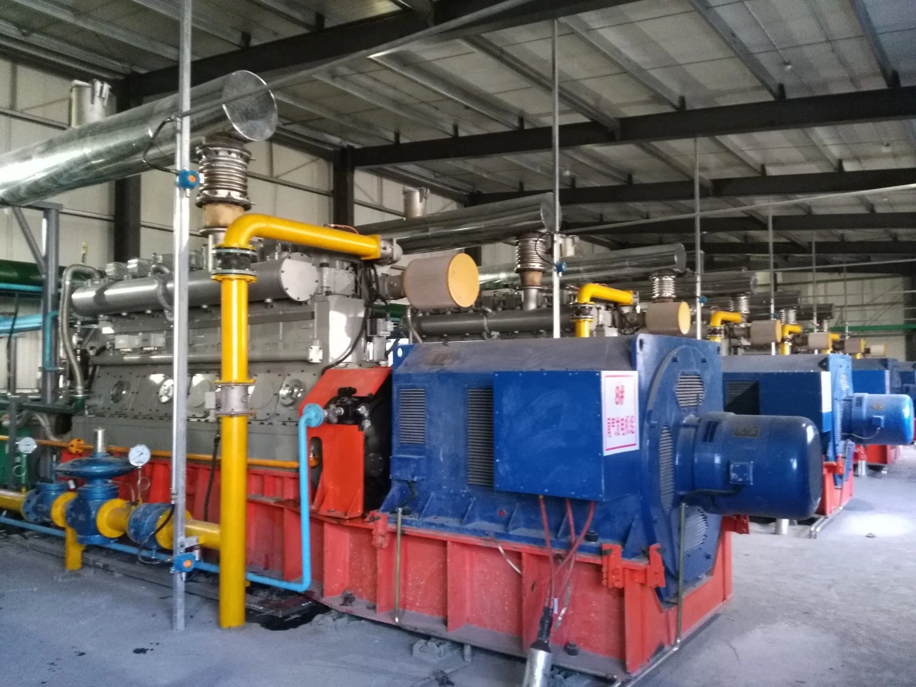 500kw 400V 50Hz Refinery Gas Syngas Oil Field Gas Generator Set