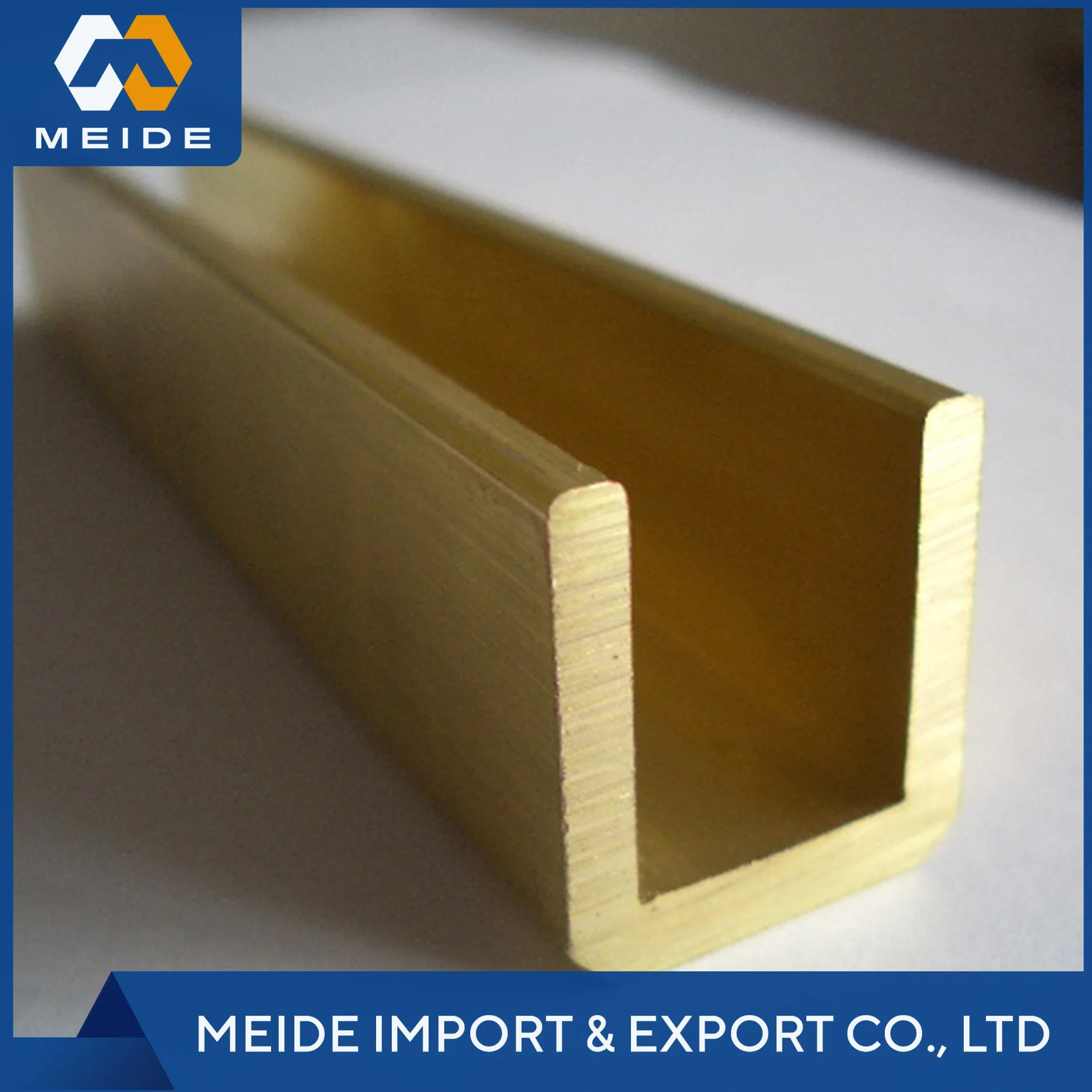 Made in China Customized Brass Copper Extrusion Profile Extrusion Service Stamping Bending Brass Extrusion