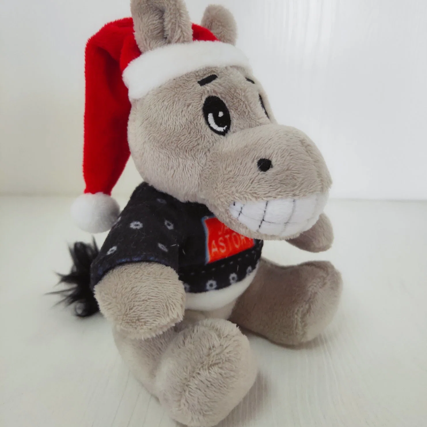 Soft Plush Stuffed Toy Grey Donkey 2021 New Design Wholesale/Supplier Cheap Stuffed Animal Christmas Presents