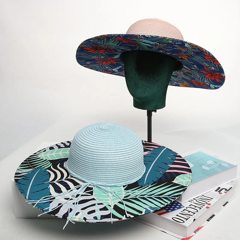 Chinese Factory Hand - Made Wide - Side Casual Hat and Anti-Sun Sai Hat