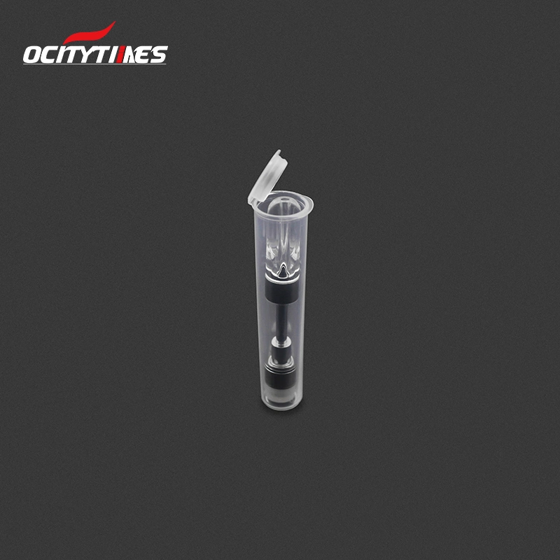 No MOQ Vape Packaging Oil Cartridge Tube Child Proof Clear 510 Atomizer Case