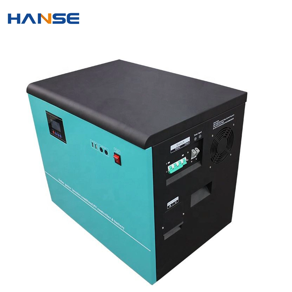 Portable Small Mobile Solar Energy Storage System 220V 3kw 5kw All in One Solar Generator Power System with Lithium Battery for Home Lighting