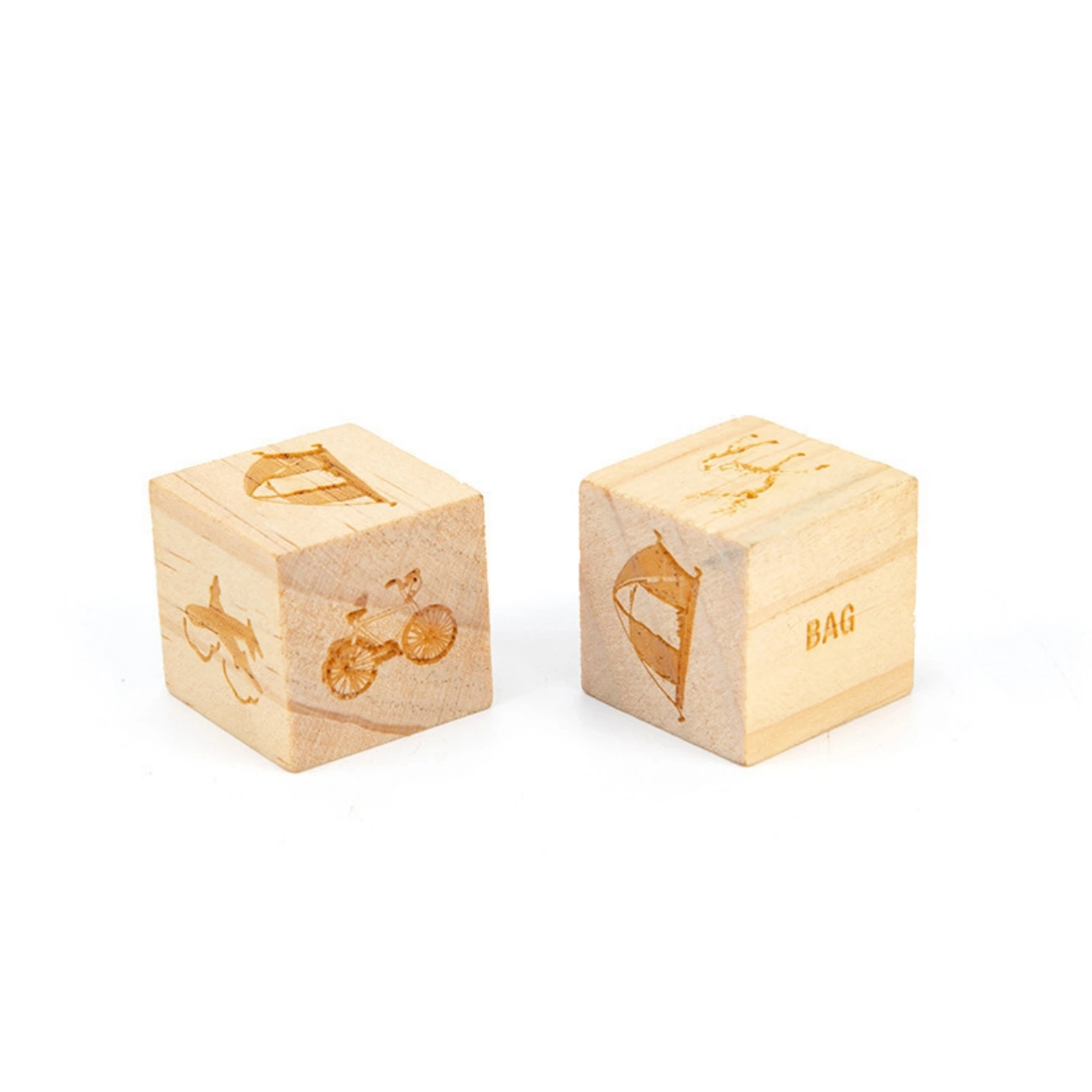 Wooden Block Children&prime; S Educational Early Education Building Block Model