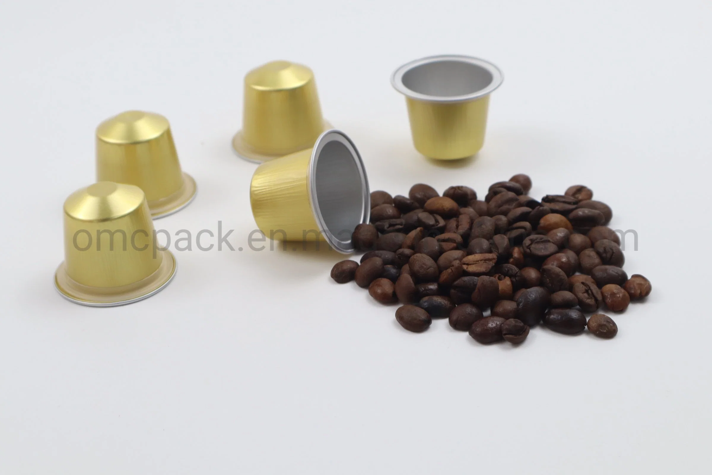 Wholesale/Supplier Disposable Coffee Aluminum Foil Capsules Tea Packaging in Capsule K-Cup Coffee 15ml