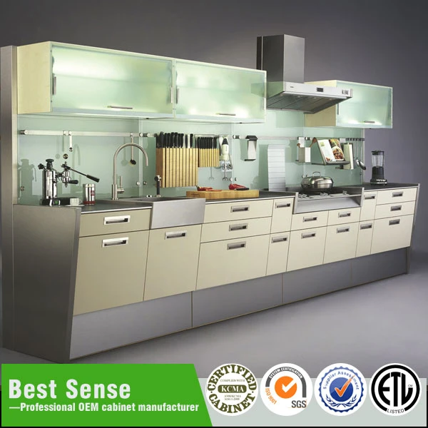 Best Sense Factory Glass Kitchen Door Design