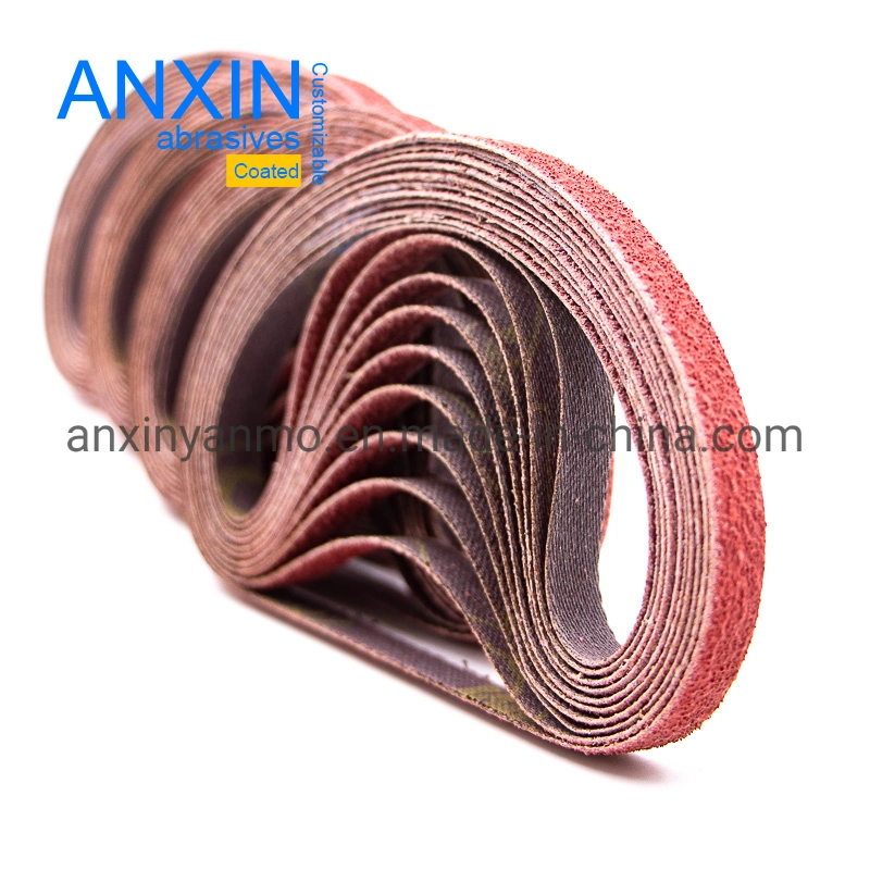 60 Grit 10*330mm Ceramic Abrasive Sanding Belts for Polishing Wood Stainless Steel Metal Surface Grinding and Rust Removing