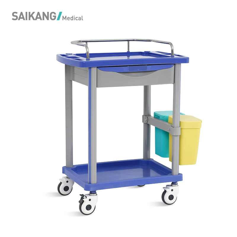 Skr-It750 Saikang económico al por mayor de servicios médicos del Hospital de ABS Trolley con infusión