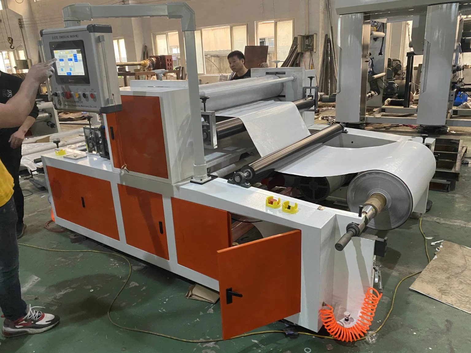 Cigarette Paper Embossing Machine