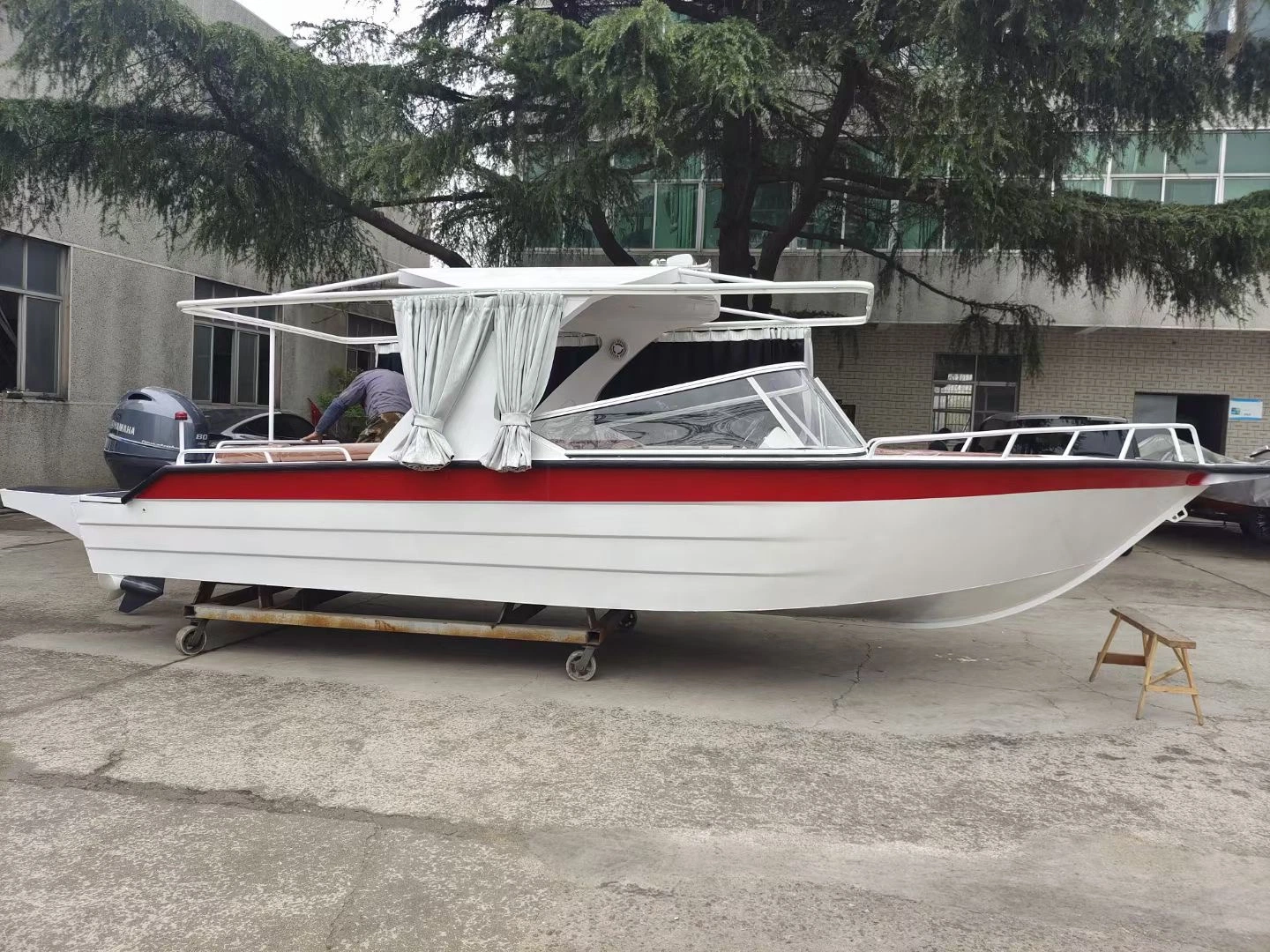 High quality/High cost performance & Low Price Water Vehicle Professional Factory Made Aluminum Fishing Yachts High Speed Boat