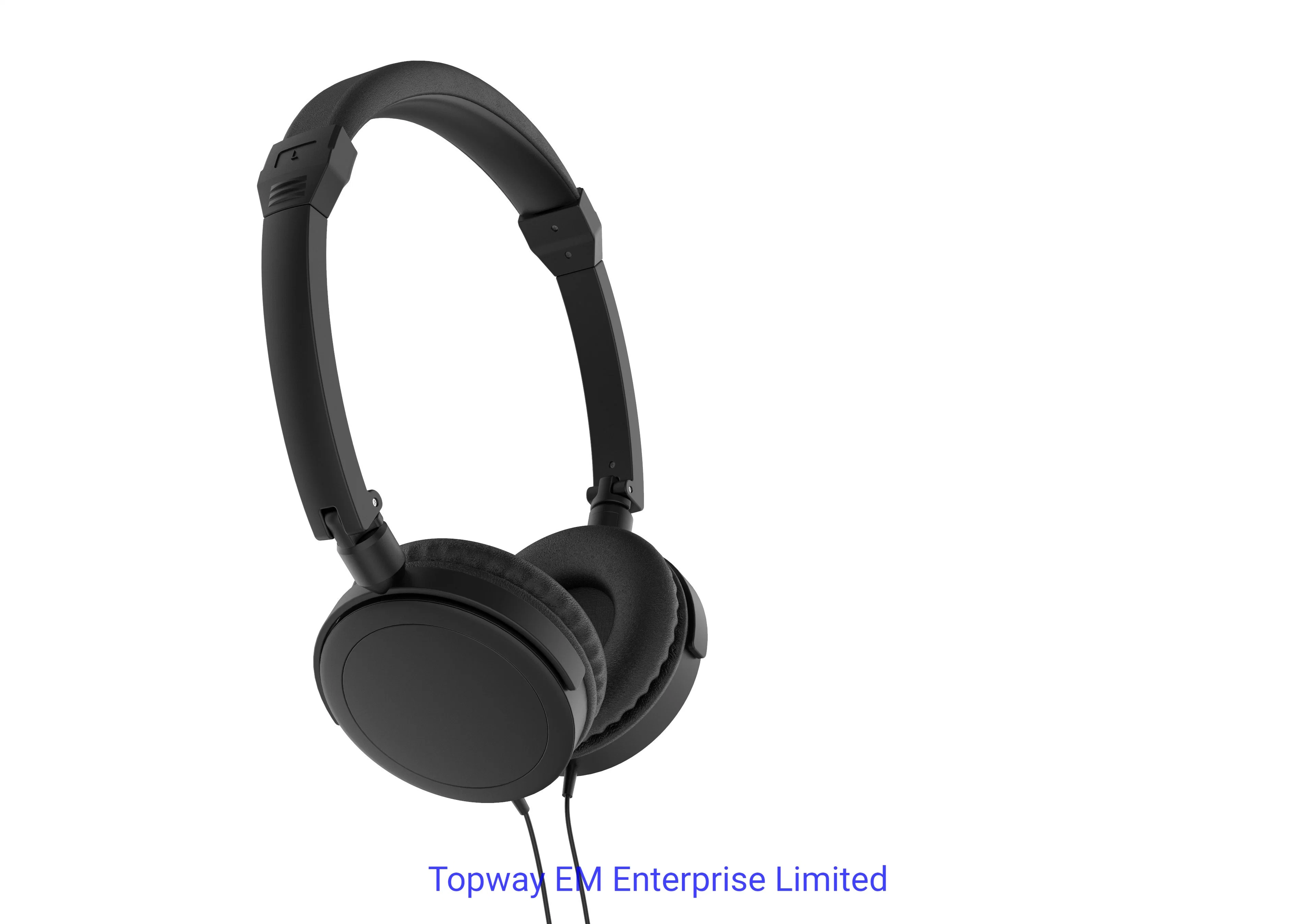Wired on-Ear Fashion Stereo Headphone Swivel and Adjustable Headband Headset