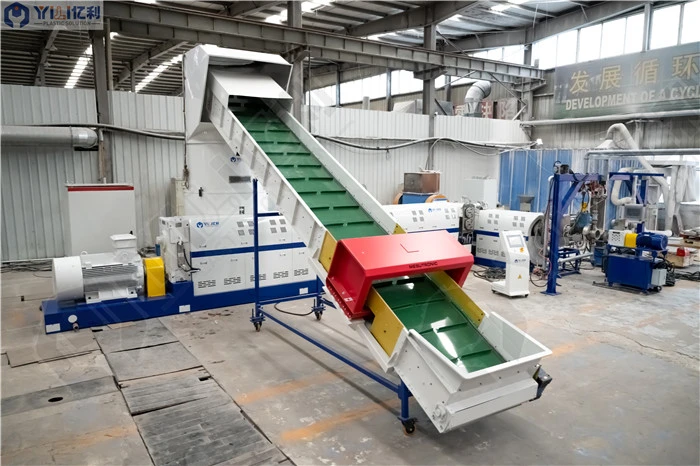 Waste Plastic Crushed Washing Recycling Pelletizer