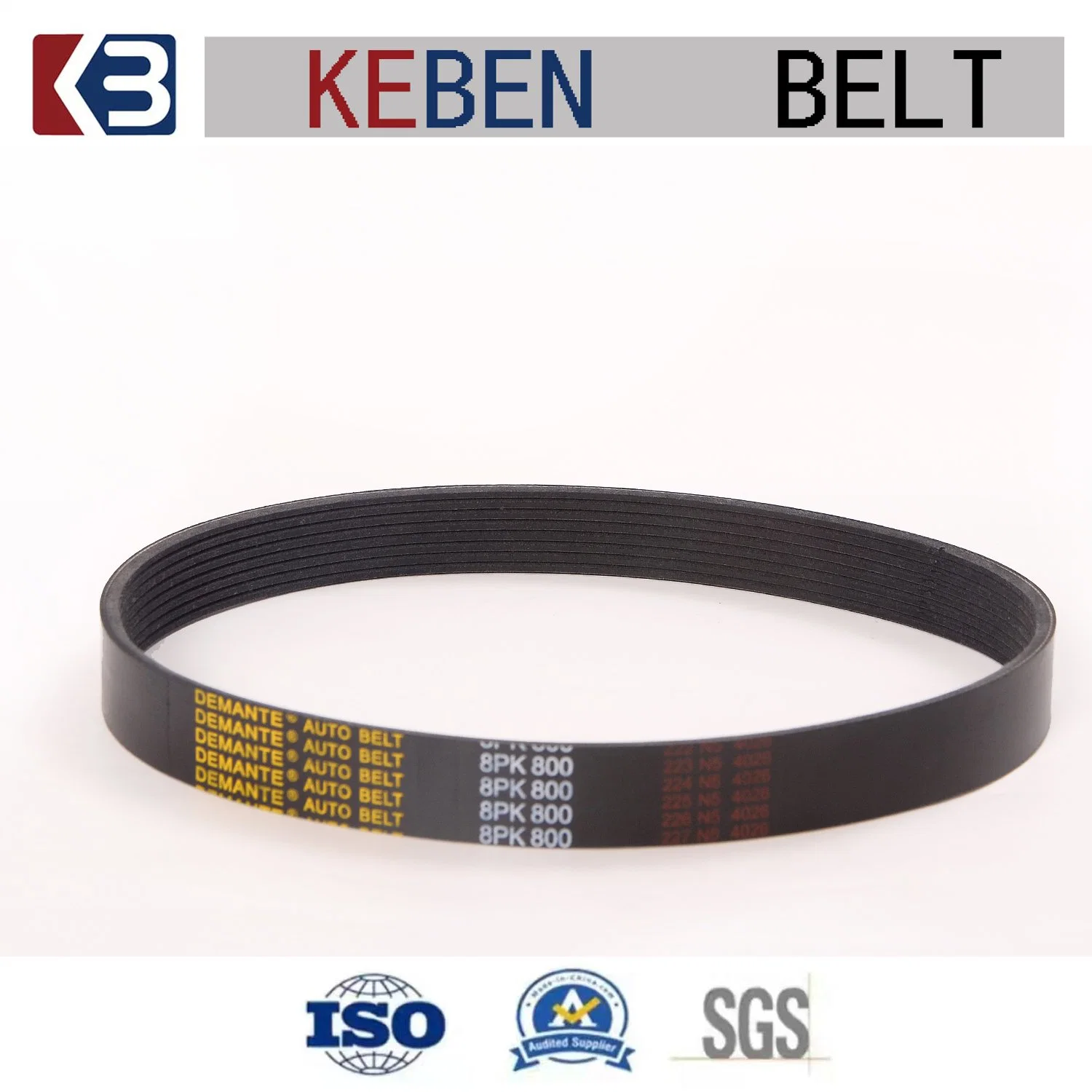 Automobile Rubber V Belt 6pk1600 8pk1800