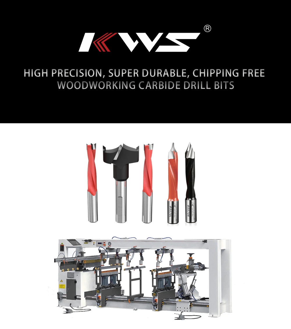 Kws Full Carbide Head Cooling Through Drill Bits Atachment Drill Bit