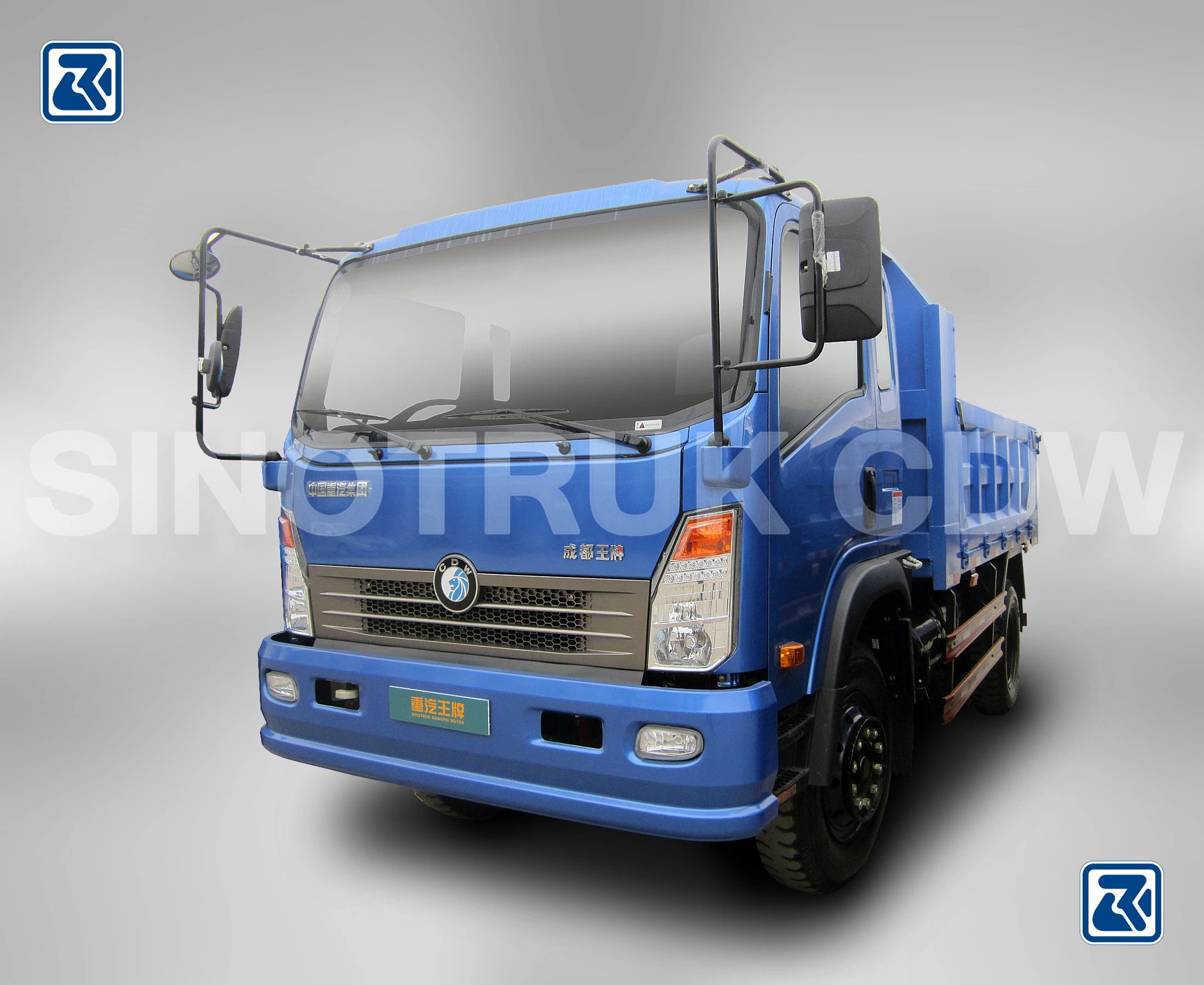 Sinotruck HOWO Light Duty 4X2 Tipper/Dumper/Dump Truck 130HP Non Used Mini HOWO Pick up Cargo Truck