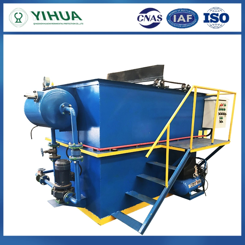 Máquina de flotación Limpieza de frutas tratamiento de aguas residuales Equipo de DAF reacción química