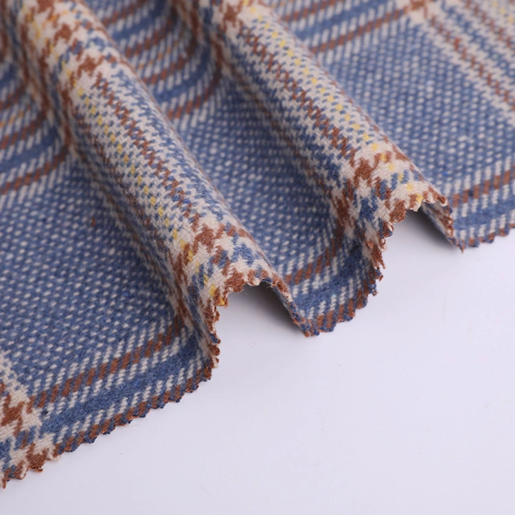 Home Textile Gradient Color Spot Supply High Satisfaction Multiple Repurchase Inexpensive Woolen Fabric for Coat