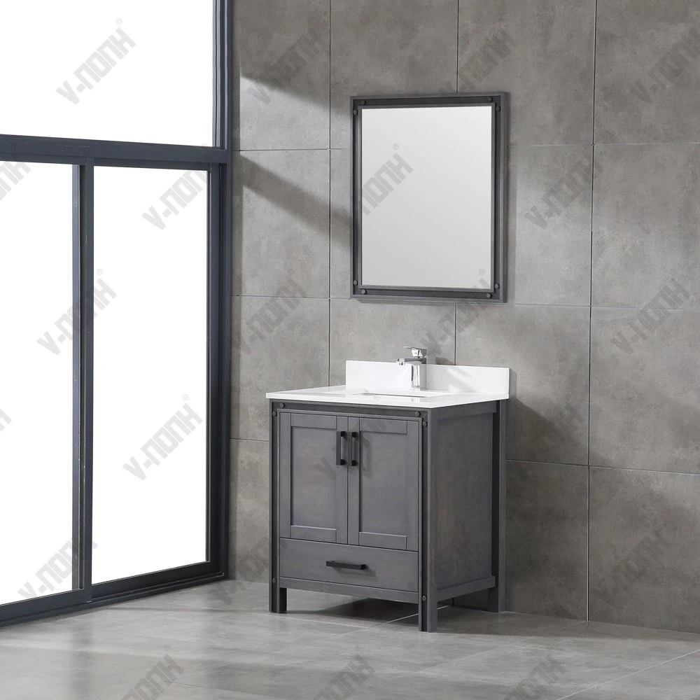 Luxury Hot Selling White Color Cabinet Bathroom Vanity Sets