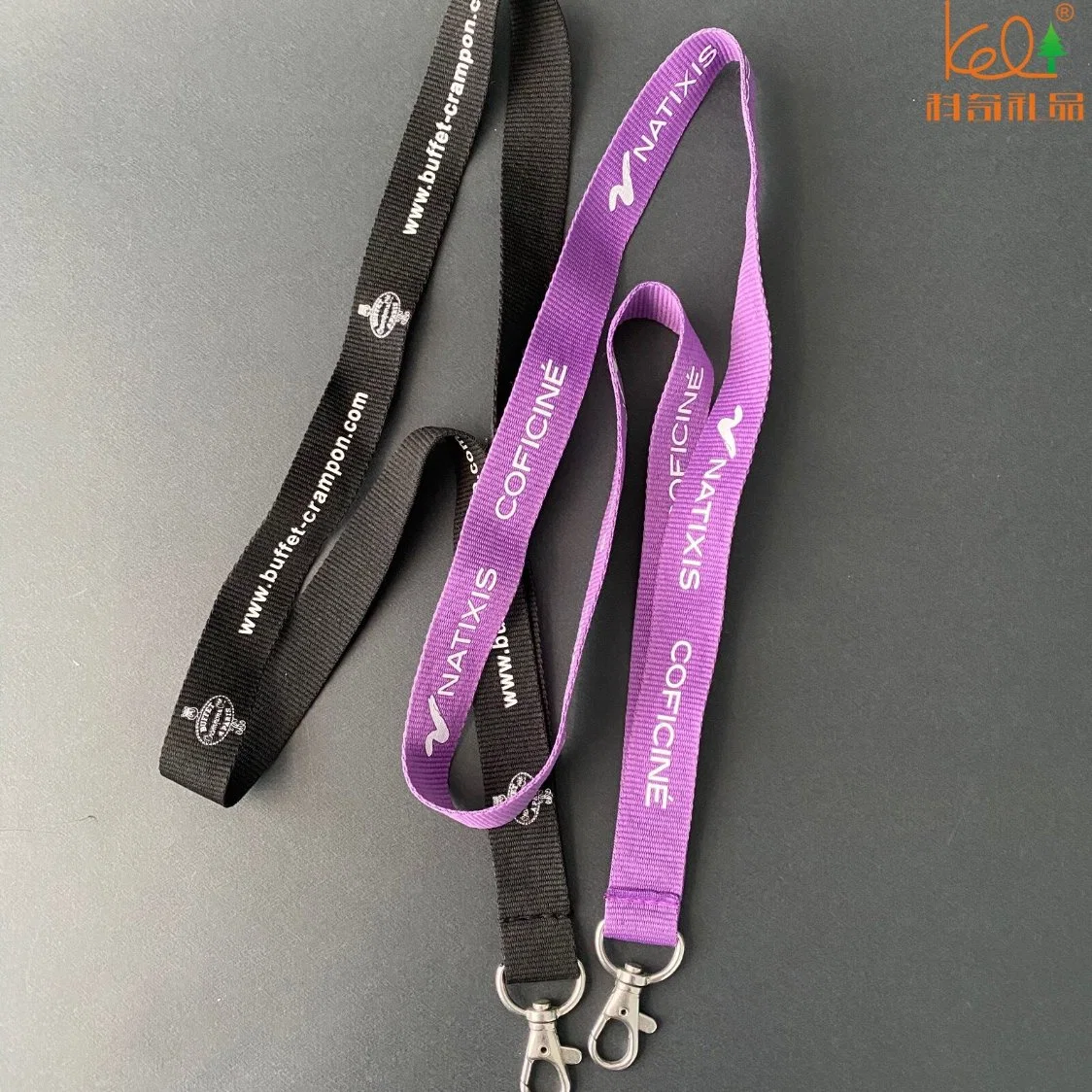 Sublimation Silk Screen Card Holder International Paris Polyester Lanyard