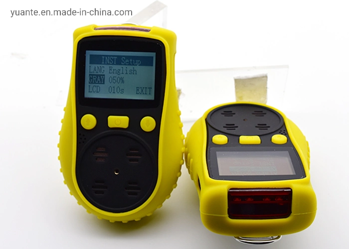 CE-Zulassung Portabel einzelner tragbarer Gasdetektor für H2S, Co, O2, NH3, CO2, NO2, HCN, pH3 Gasmonitor
