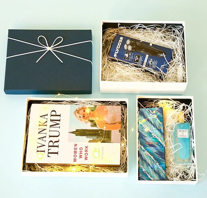 Schöne Geschenkbox Kleidung Schal Zeremonie Exquisite Leere Geschenkbox Verpackung Box Custom Geschenkbox