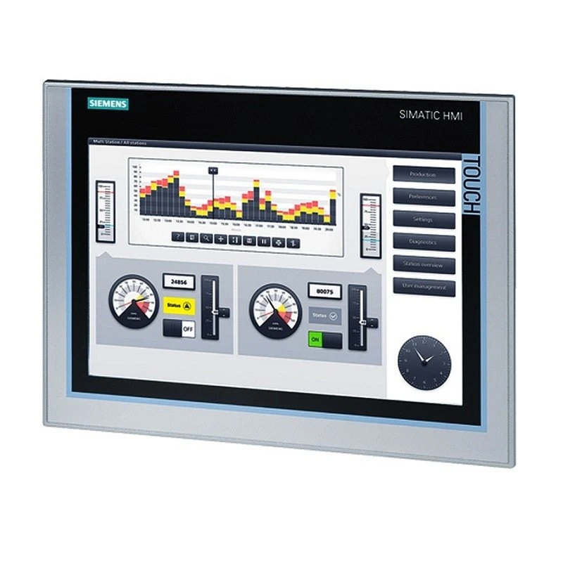 New-Original Sie-Mens-6AV2124-0mc01-0ax0 Simatic-HMI Tp1200-Comfort Panel-Touch Operation 12-Inch Widescreen-TFT Display-16 Million-Colors