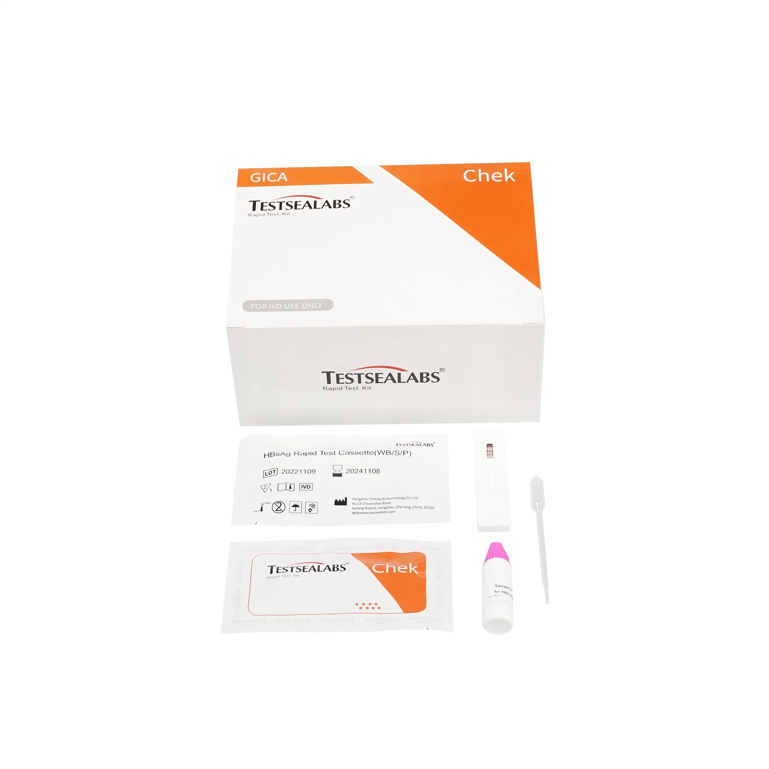 HBsAg Test Kit Antigen Rapid Test Kit for Hepatitis B virus