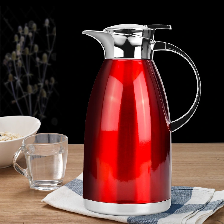 Wholesale/Supplier Stainless Steel Coffee Carafe Thermo Coffee Cold Drink Kettle Household Water Pitcher Bottle