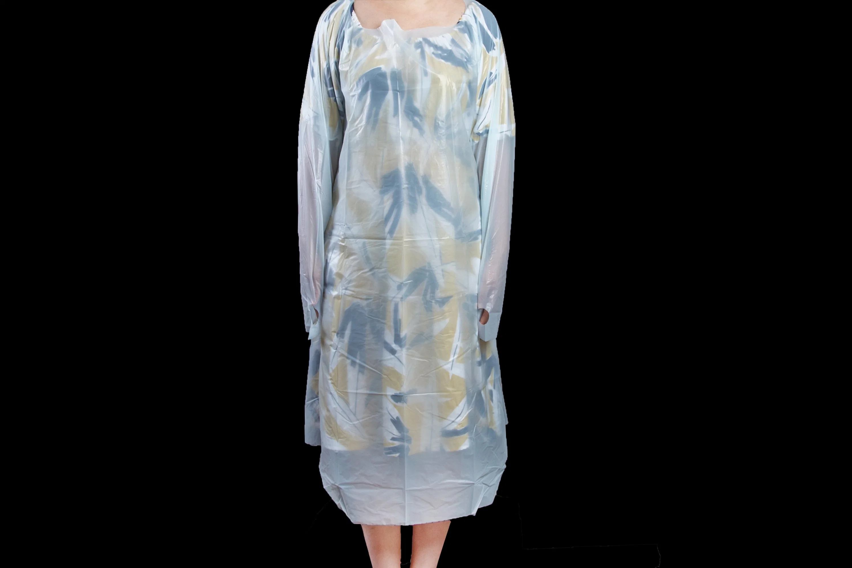 Medical Disposable Isolation Hospital Waterproof CPE/PE Gowns