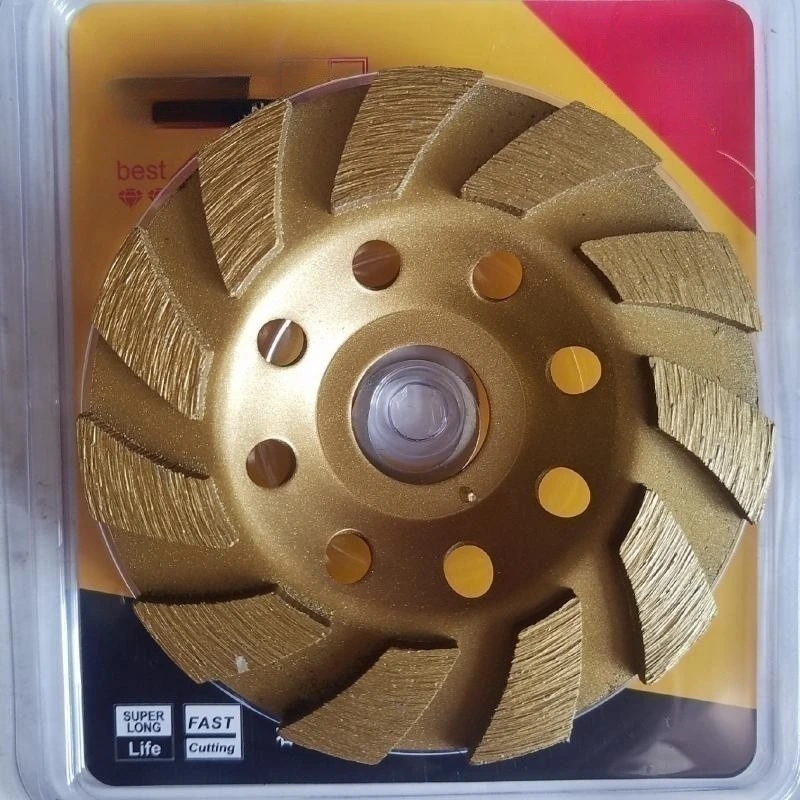 High Quality 4inch 5inch Diamond Grinding Cup Wheel for Granite Marble Concrete with Smooth Surface