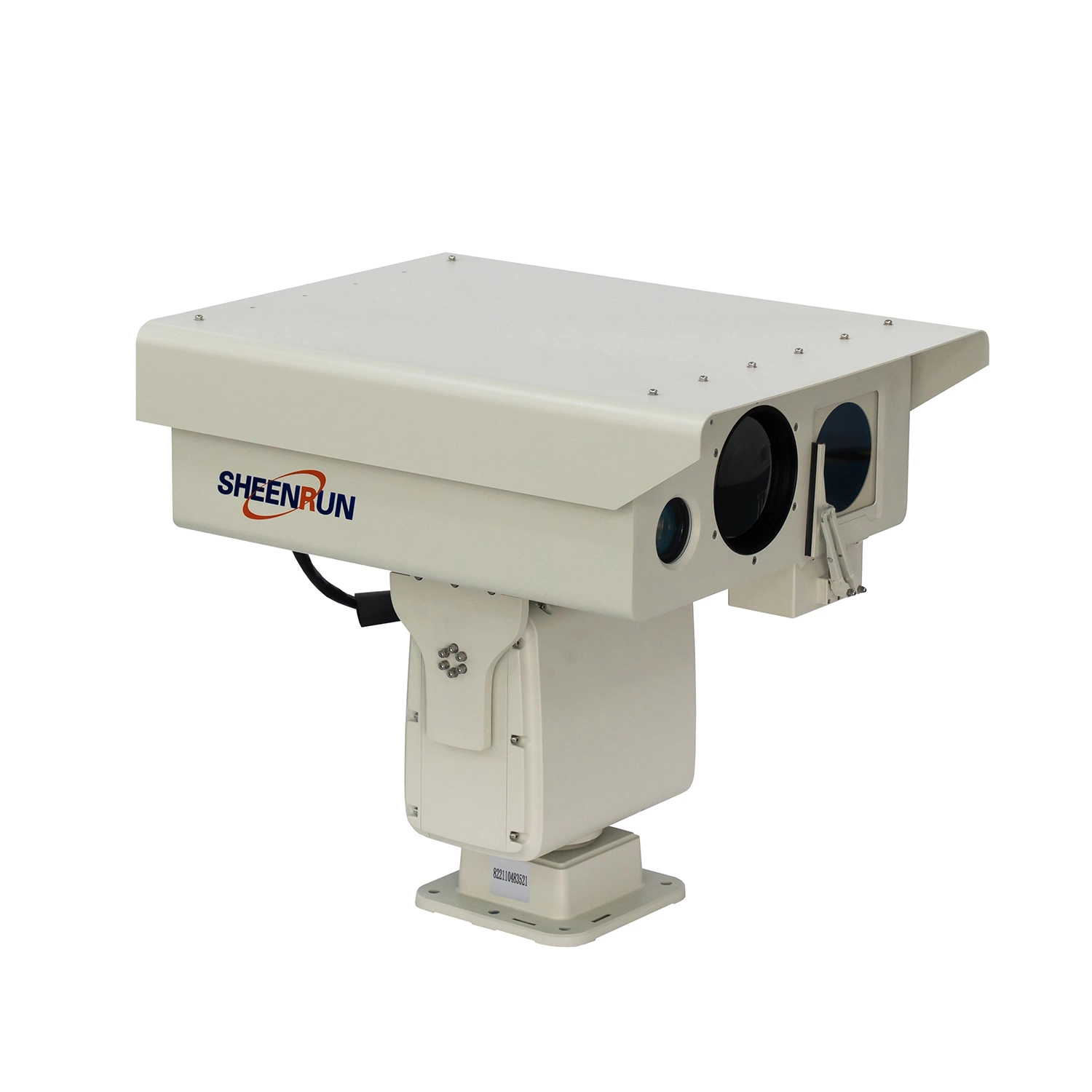 13km Long Detection Distance HD IP PTZ CCTV Three Sensor Thermal Camera