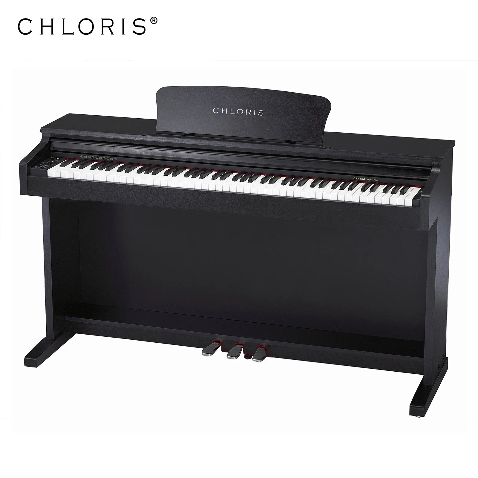 88 مفتاحًا، بيانو رقمي CU-100A، بيانو أسود عمودي، لوحة مفاتيح، بيانو إلكتروني