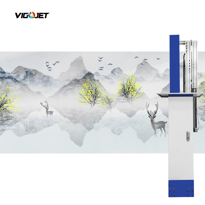 Vigojet Vertical Wall/Glass/Wood/Ceramic/Metal Indoor Art Wall Mural Inkjet Printers