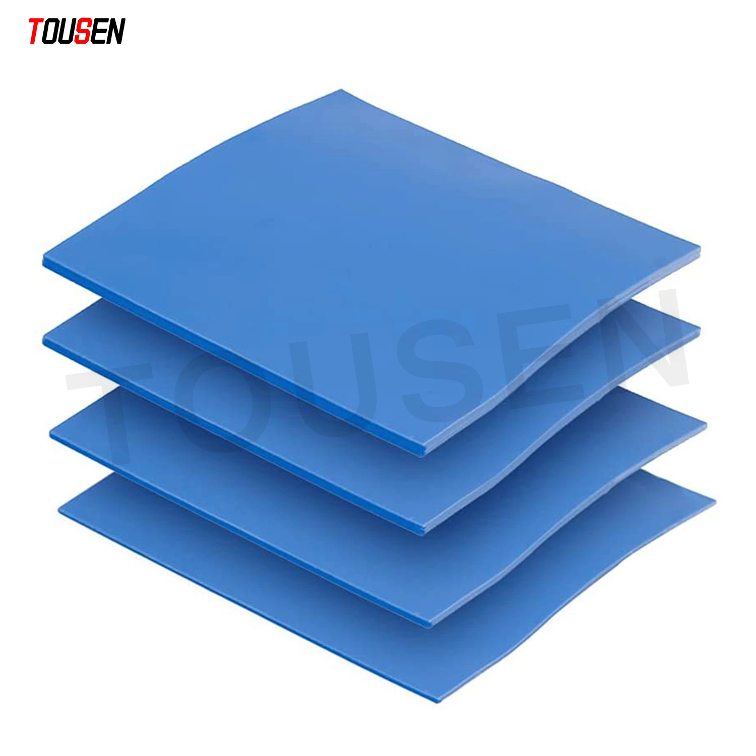 Silicone Tapis Thermiques Tapis Thermique GPU Tapis Conducteur Taille Personnalisable Prix Abordable pour les Ventes d'Usine d'Ordinateur