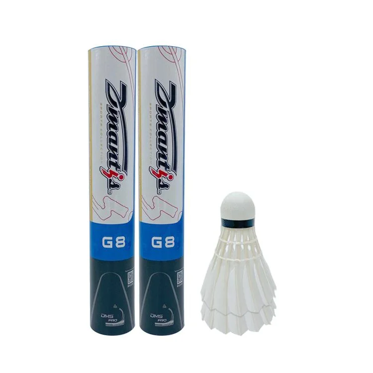 Dmantis G8 Concurso profesional Badminton Shuttlecocks Fur Goose plumas Balls