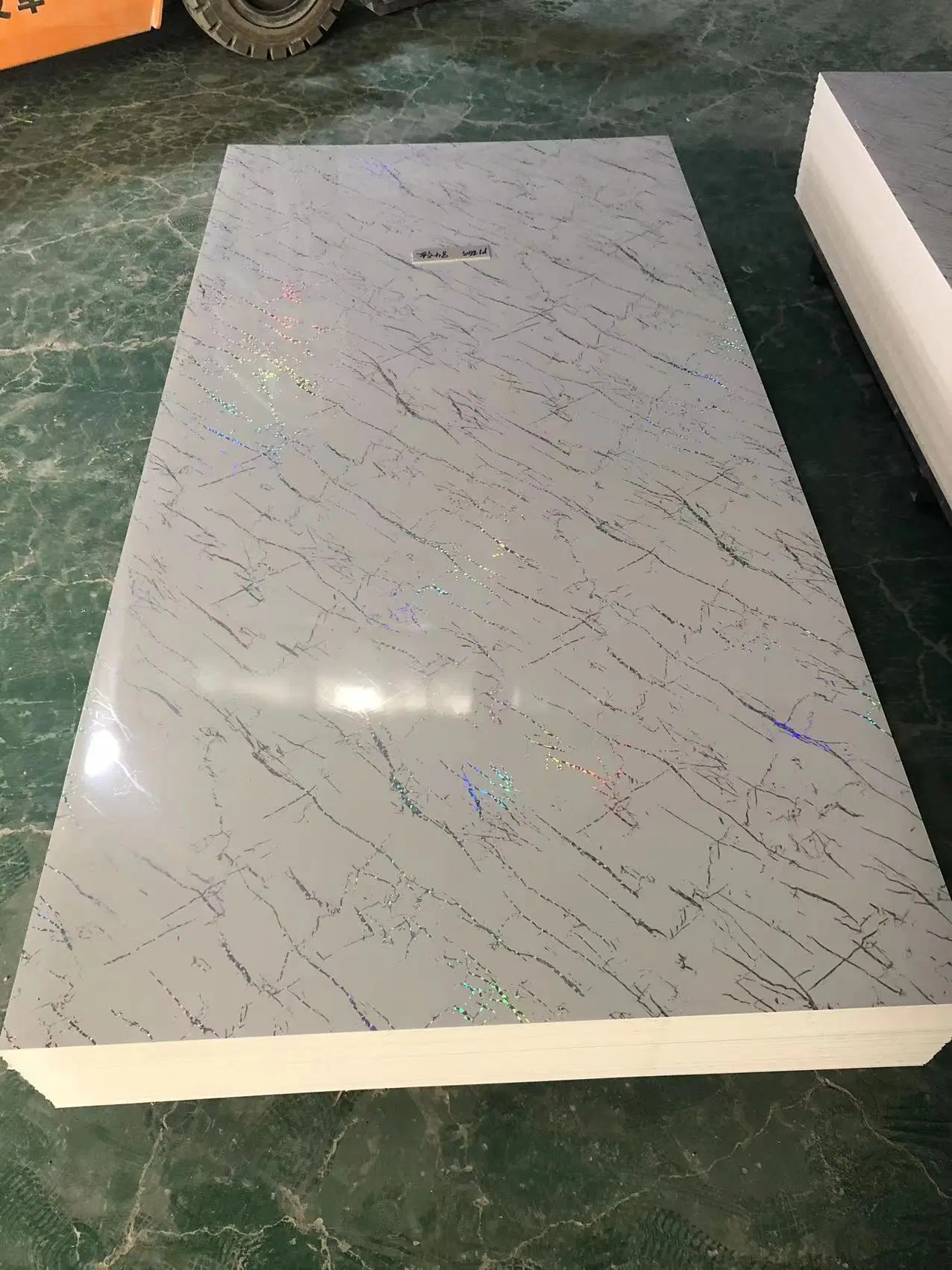 High Glossy Matte UV Board Decorative Wall Panel PVC Marble Sheet