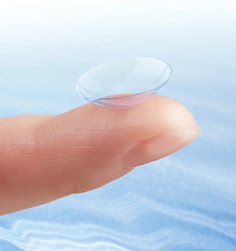 OEM Wholesale/Supplier Clear Precscription Contact Eye Lenses with Power Contact Lenses for Vision Direct Transparent Lenses