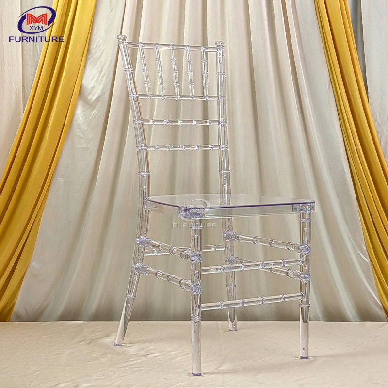 Factory Direct Sale Multi Style Transparent Acrylic Chair Hotel Furniture