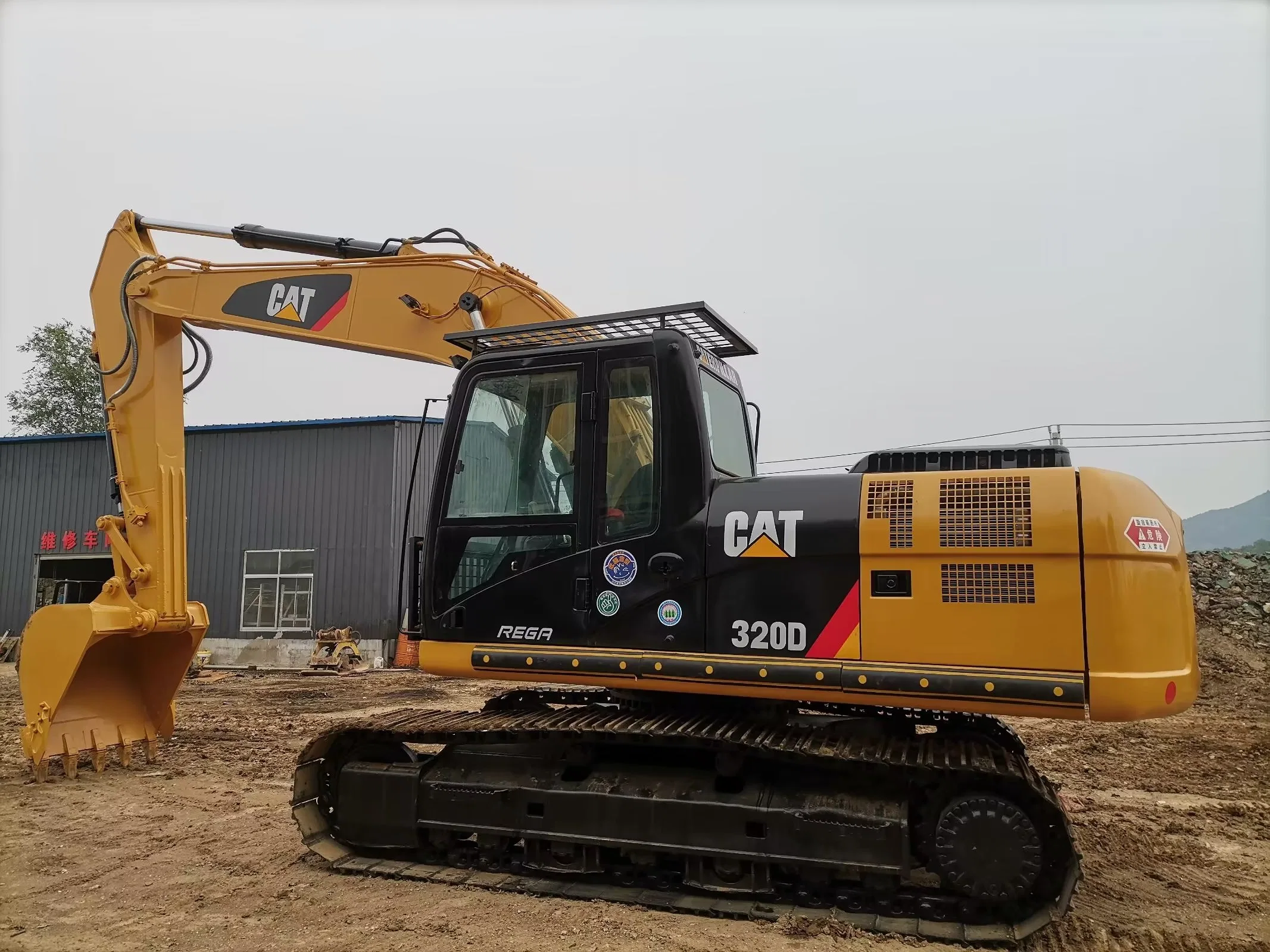 Cat 320 320gc Caterpillar 320D2 Tren De Rodaje De تم استخدام الحفار Cat 320D في حالة جيدة وتصميم أصلي