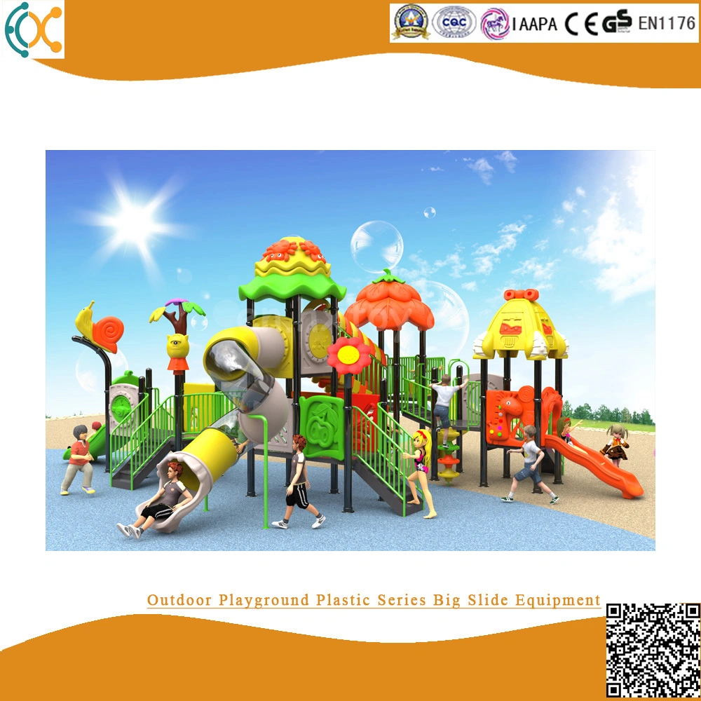 Latest Colorful and Fun Outdoor Plastic Playground Equipment for Kids