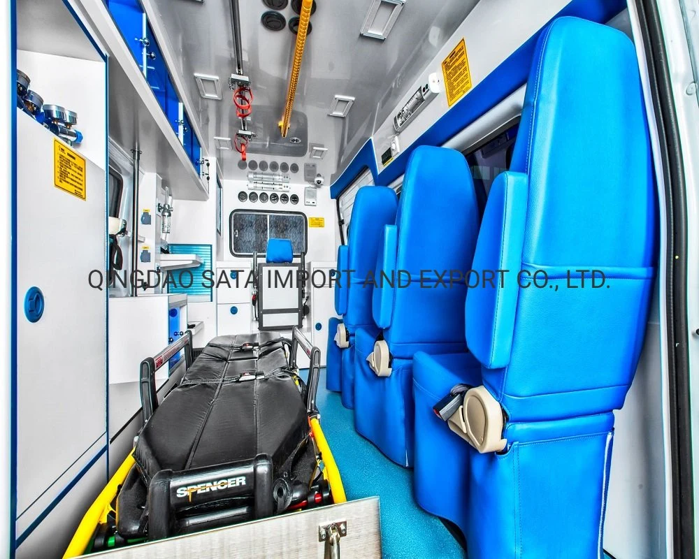 Ford Quanshun Hospital móvil de transporte de rescate de emergencia ambulancia Van