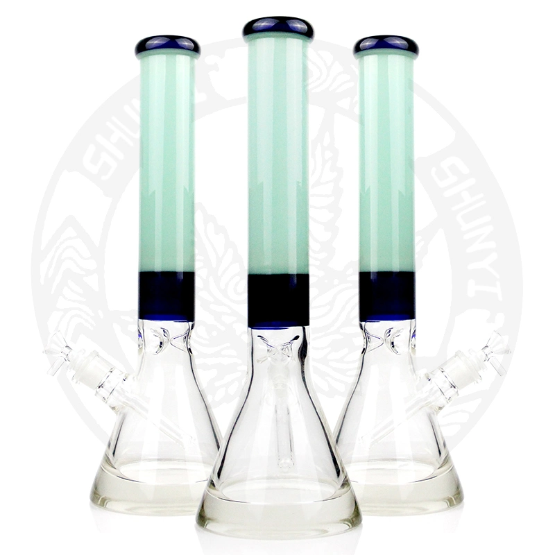 7 mm Heady Beaker Glass Water Pipe Smoking Pipes Hookah Shisha Tobacco Wholesale Factory